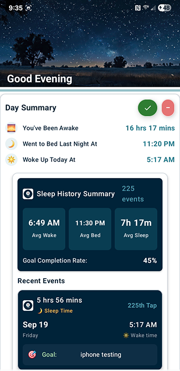 SpotoMates app dashboard