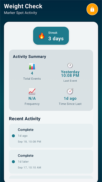 SpotoMates app dashboard