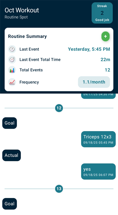 SpotoMates app dashboard